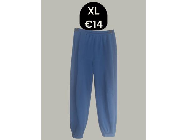 Joggingpak cobalt blauw XL