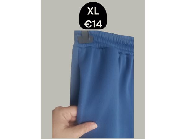 Joggingpak cobalt blauw XL