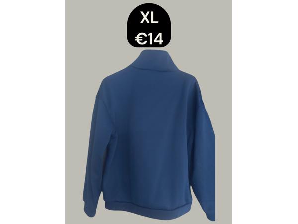 Joggingpak cobalt blauw XL