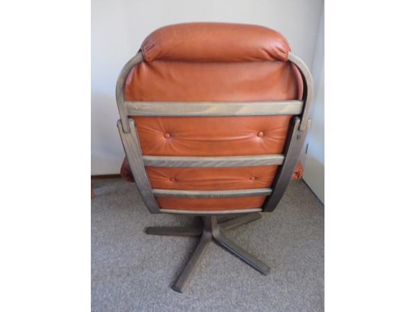 Leren fauteuil Old Wickman