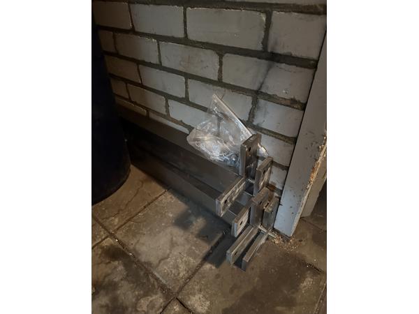 Gebruikte eetkamertafel wit (90x180)