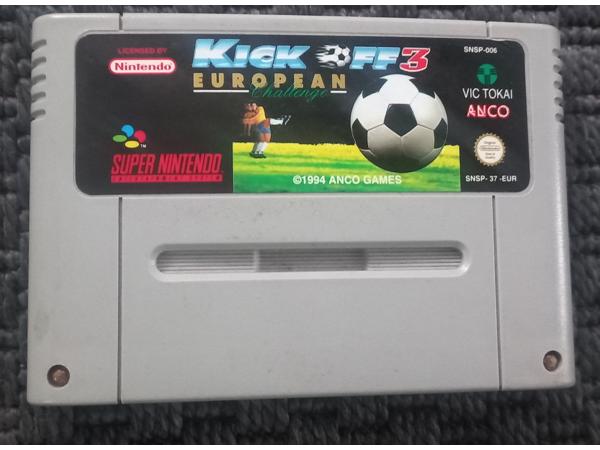 6 Super Nintendo Games (Snes)