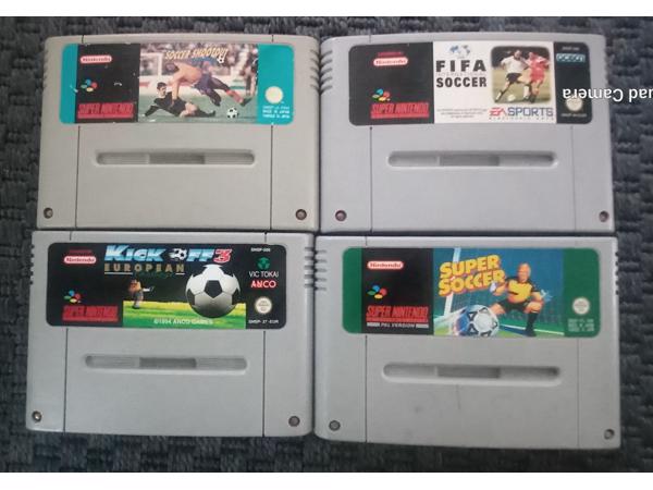 6 Super Nintendo Games (Snes)