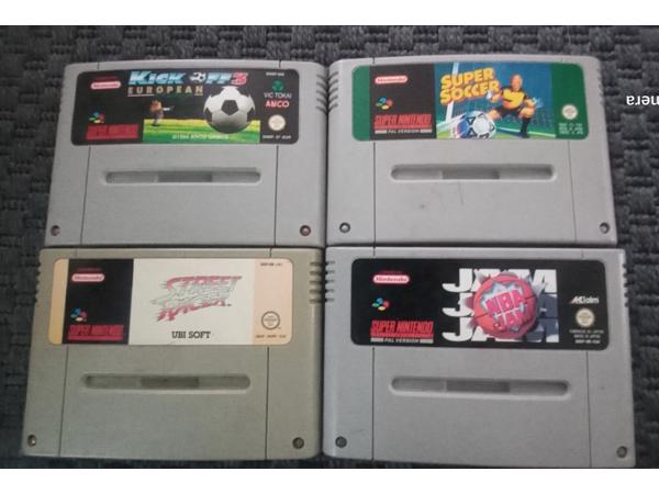 6 Super Nintendo Games (Snes)