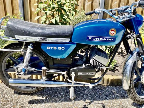 3 Mooie Zundapp Brommers Te koop 517 Goudhaantje + GTS50