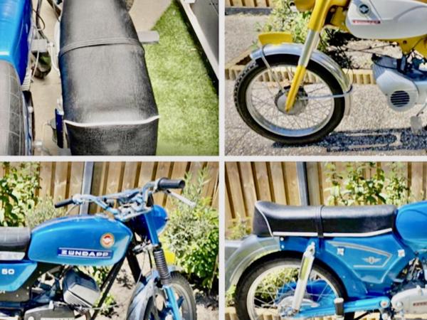 3 Mooie Zundapp Brommers Te koop 517 Goudhaantje + GTS50