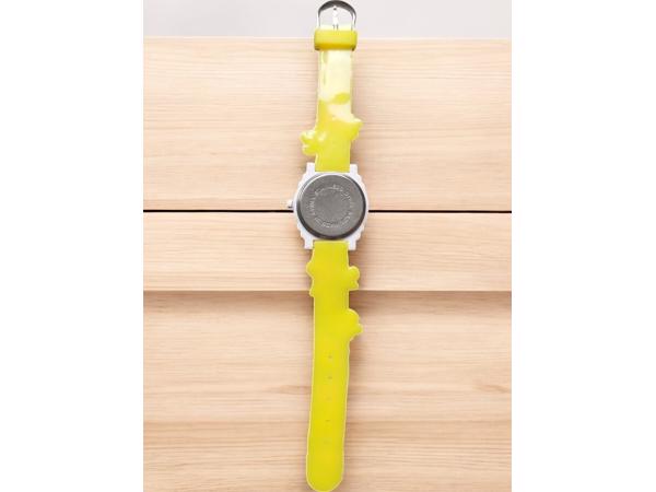 Horloge voor Kinderen - Bloemen - Kast 32 mm - Geel