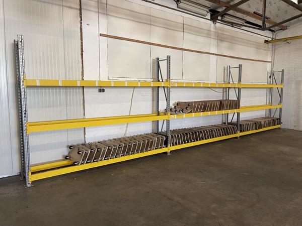 Bandenrek Bandenstelling Bandenopslag 12 Meter lang 260 Hoog