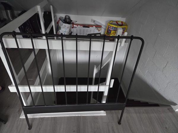 Zwart bedragen 90x200