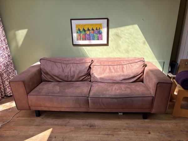 Bankstel 220 cm nepleer 3zits