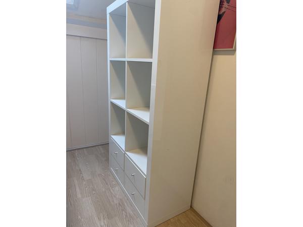 KALLAX Ikea kast 8 vakken wit