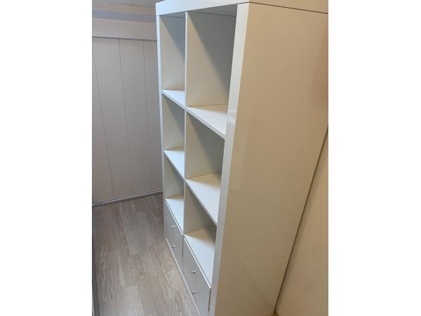 KALLAX Ikea kast 8 vakken wit