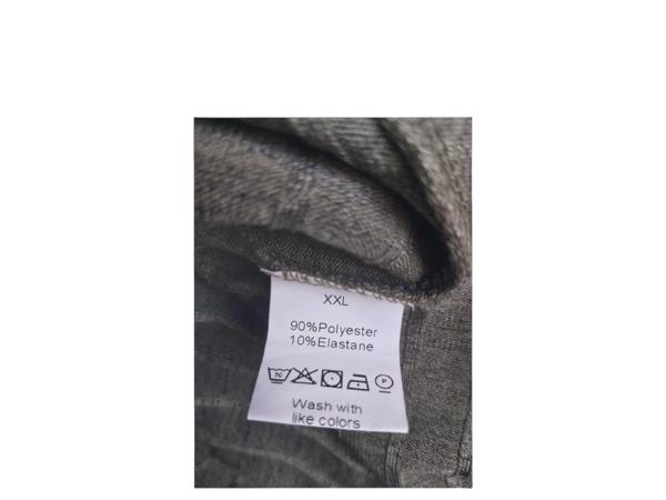 Stretch jurk mouwloos khaki XXL