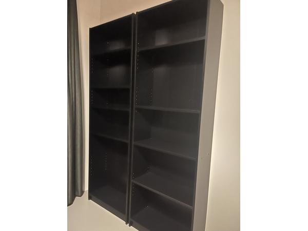 3 Boekenkasten zwart