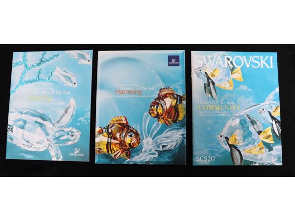 Swarovski Wonder of the Sea-trilogie met doos en certificaat