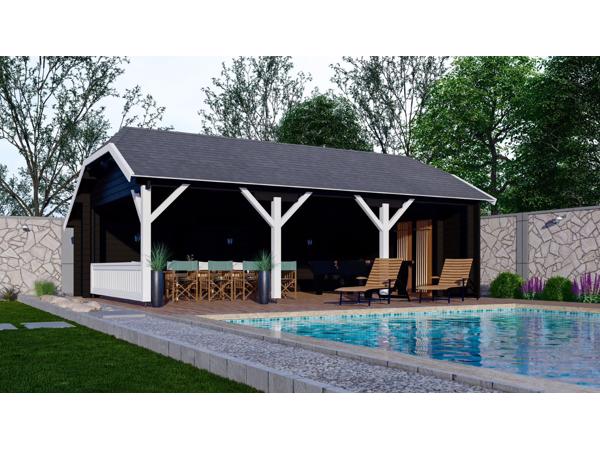 NIEUW cottage tuinhuis Wolfskap WKS2