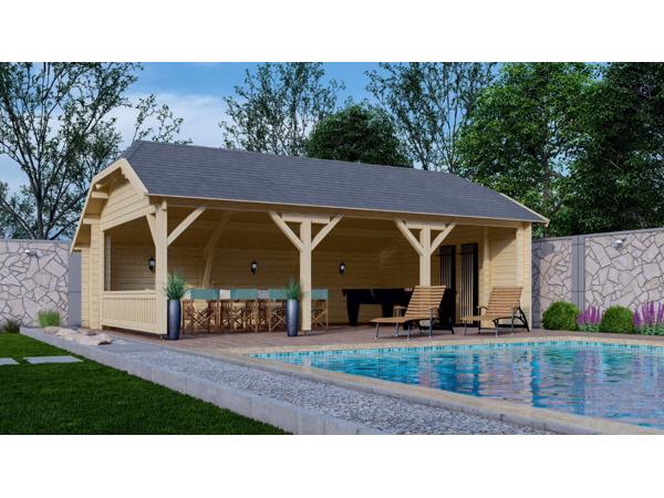 NIEUW cottage tuinhuis Wolfskap WKS2