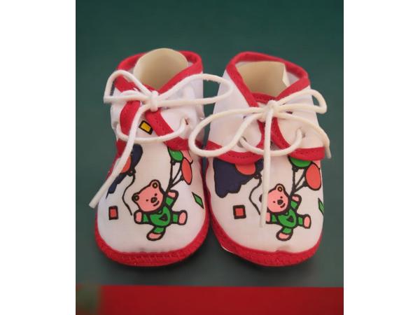 Junior Joy Babyschoenen rood beertje