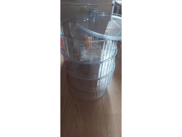 Drie Lagen Fruitbak Droog Fruitbak Nieuw Huis Woonkamer Rest