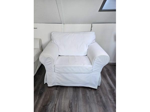 Bank 3-zits en fauteuil ektorp