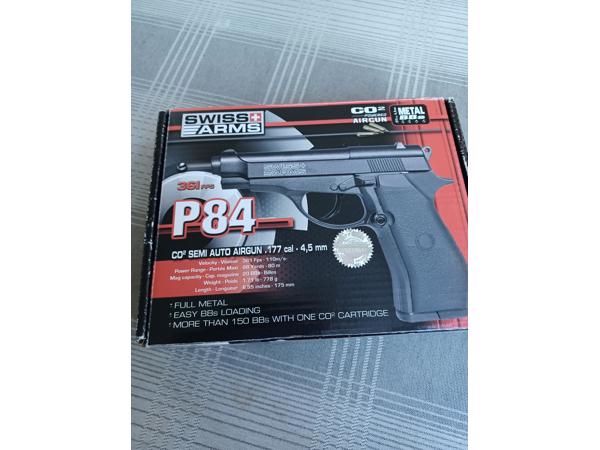 P84 Copy Zwitsers Legerpistool