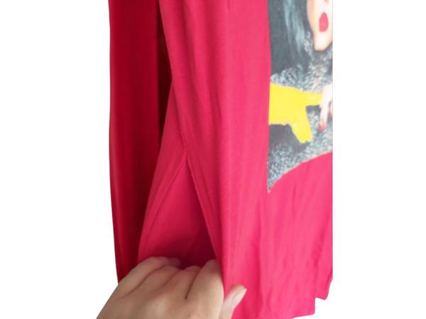 Shirt jurk Queen rood S