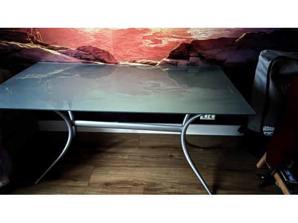 Mooie glazen eettafel /bureau