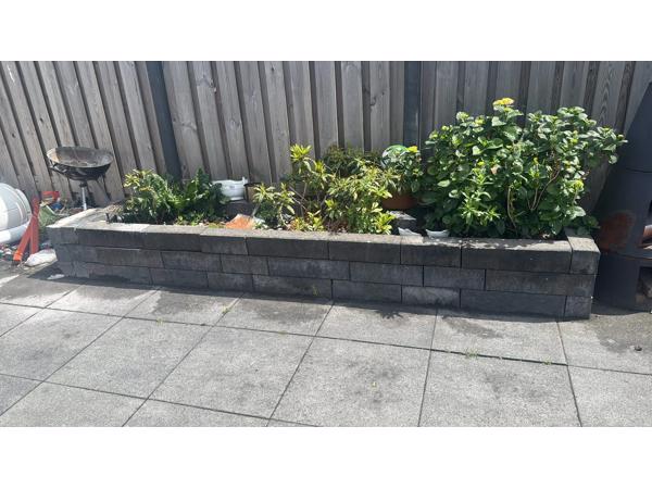 stootbanden om plantenbak mee te maken