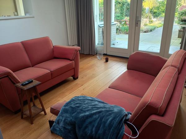 2x bankstel 2-zits en 2,5 zits