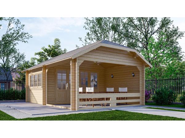 Tuinhuis Wolfskap W4x3+3