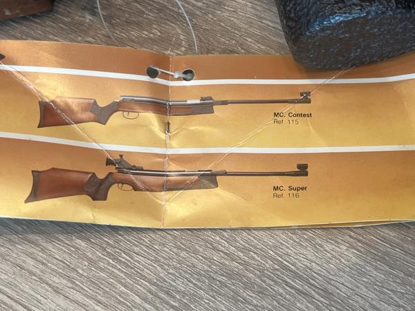 Gamo MC super match geweer zijspanner, luchtbuks