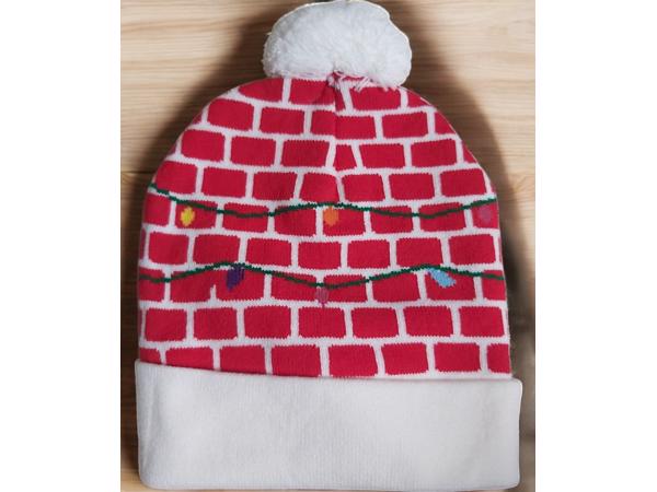 Muts met Pompon - Thema Kerst - Beanie - Acryl - Merry Chris