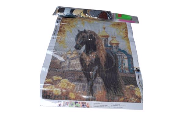 nr 60 Diamond Painting paard paleis 50x40cm (vierkant)