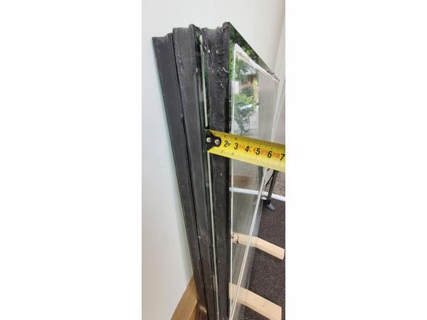 3x dubbel glas, 118 x 108 x 2,2 cm