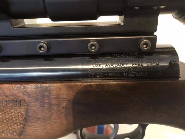 3x Weihrauch HW35 2x 4.5 1x 5.5