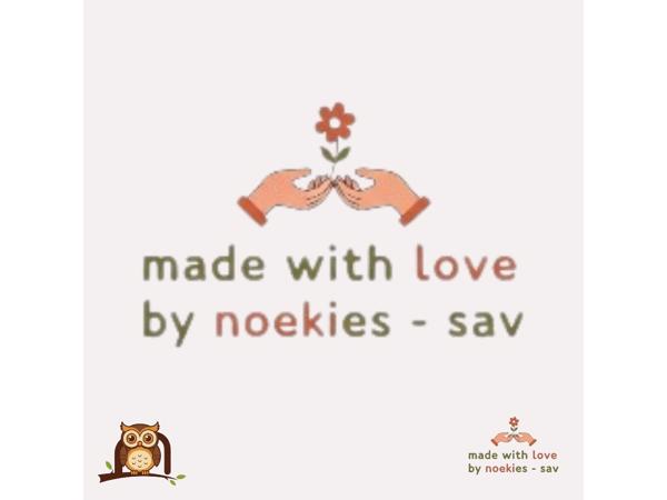 nr 1 noekies naam speenkoord Dino blauw groen