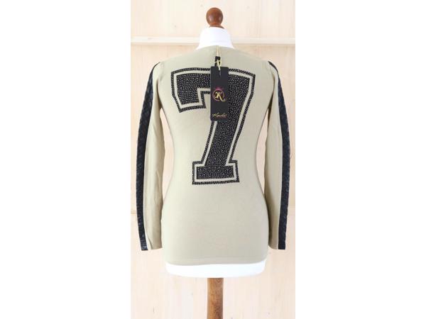 Trui, sappihre, wit, navy  of beige  1 maat 34/38 nieuw