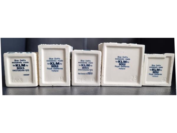 Te koop 10 KLM Huisjes Bols leeg