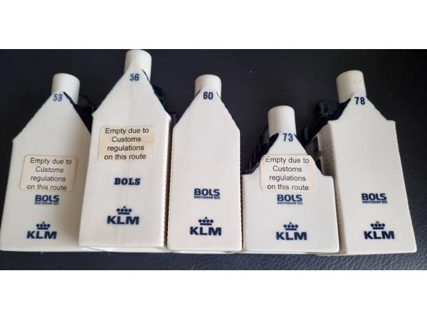 Te koop 10 KLM Huisjes Bols leeg