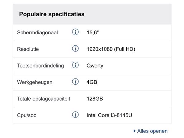 Acer Intel core i3 nog in prima staat.