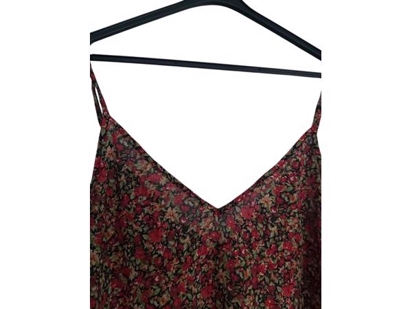 Bloemen spagetti top M