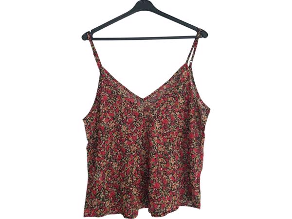 Bloemen spagetti top M