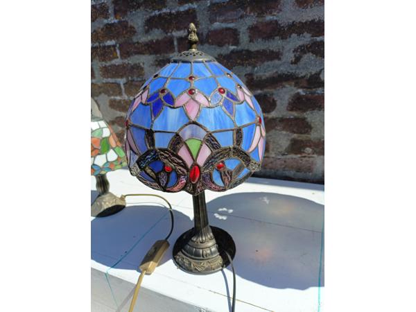 Glas in loodlamp (Tiffany stijl) te koop