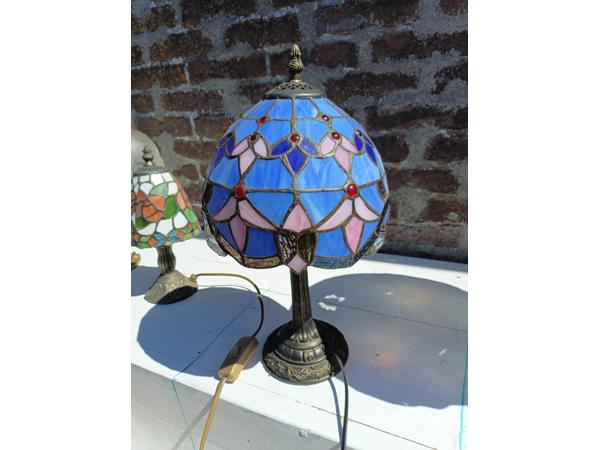 Glas in loodlamp (Tiffany stijl) te koop