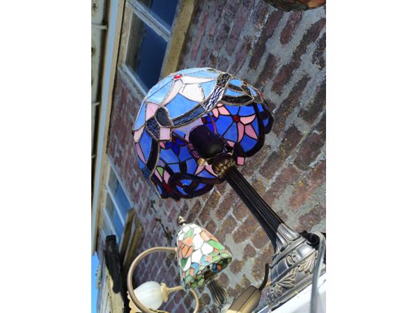 Glas in loodlamp (Tiffany stijl) te koop