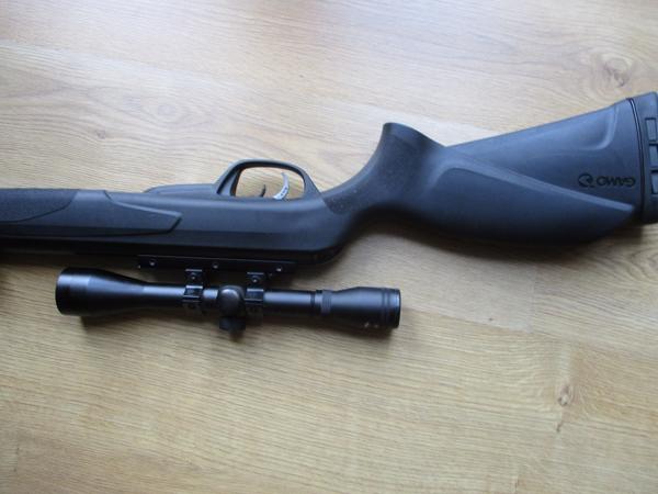 Luchtbuks Gamo Black Fusion met richtkijker