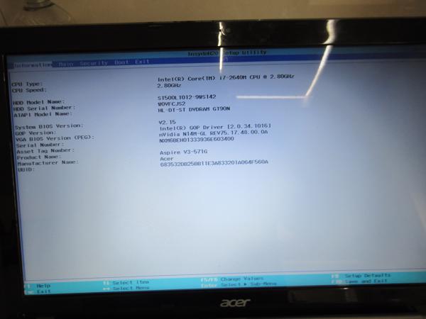 acer aspire v3 571     i7