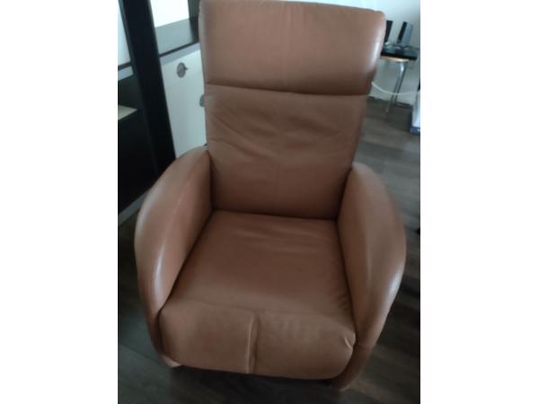 Leren  verstelbare Fauteuil