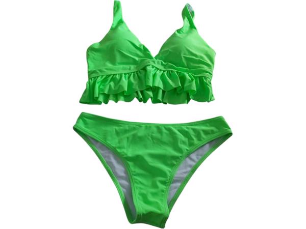 bikini 2 delig neon groen M