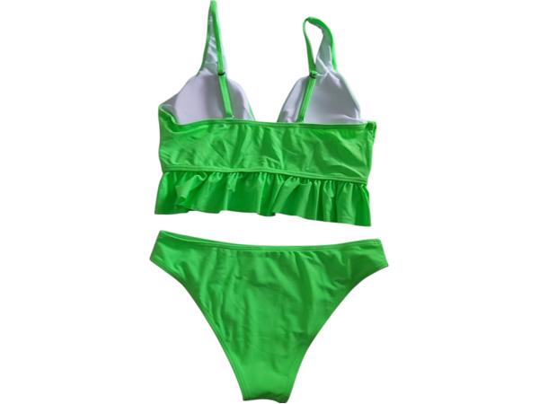 bikini 2 delig neon groen M